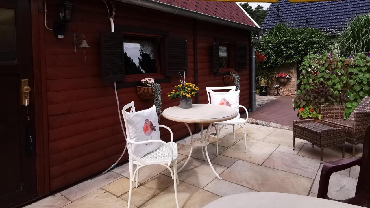 Müllrose Ferienhaus Mit Mediterraner Terrasse מראה חיצוני תמונה