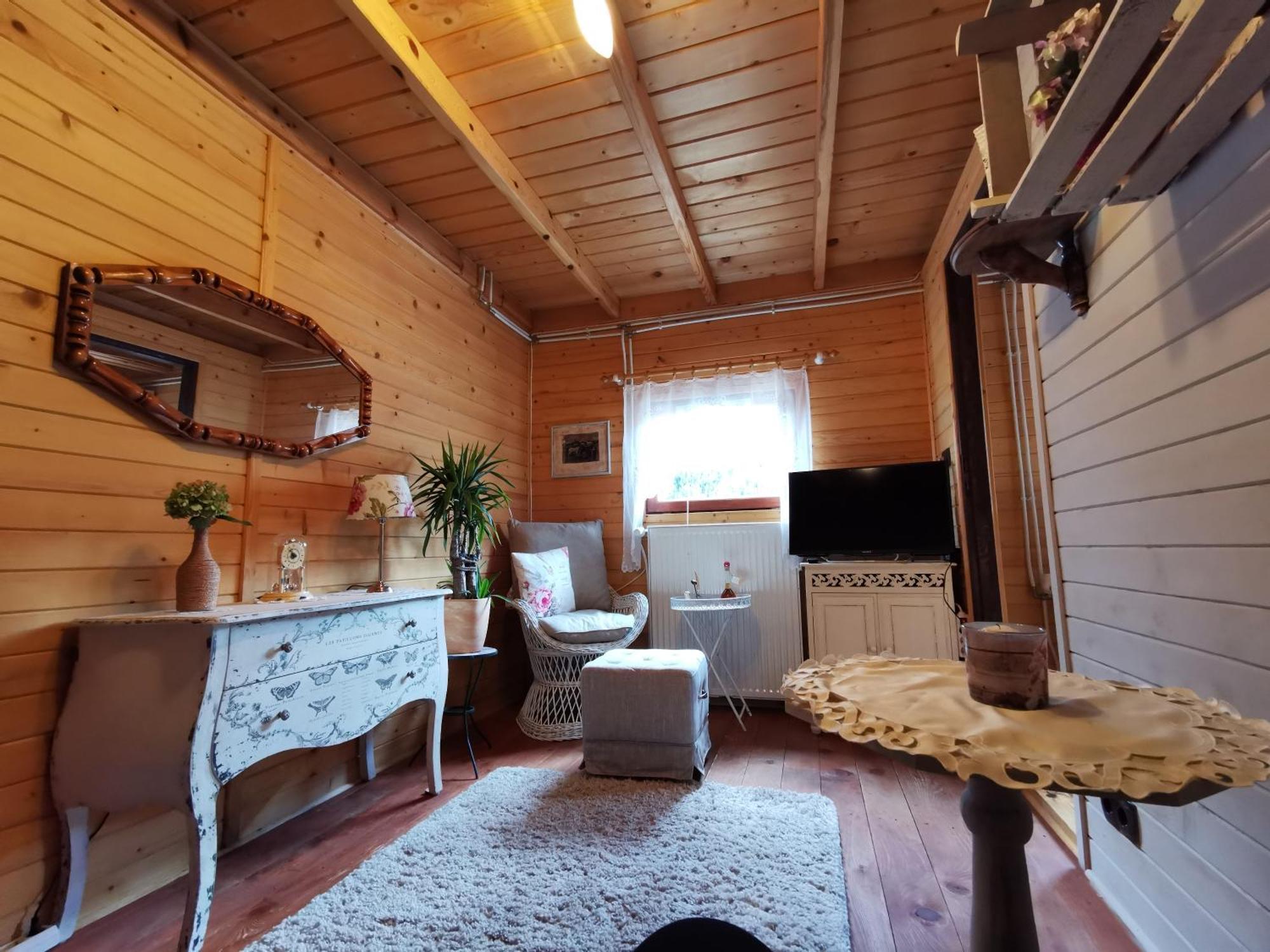 Müllrose Ferienhaus Mit Mediterraner Terrasse חדר תמונה